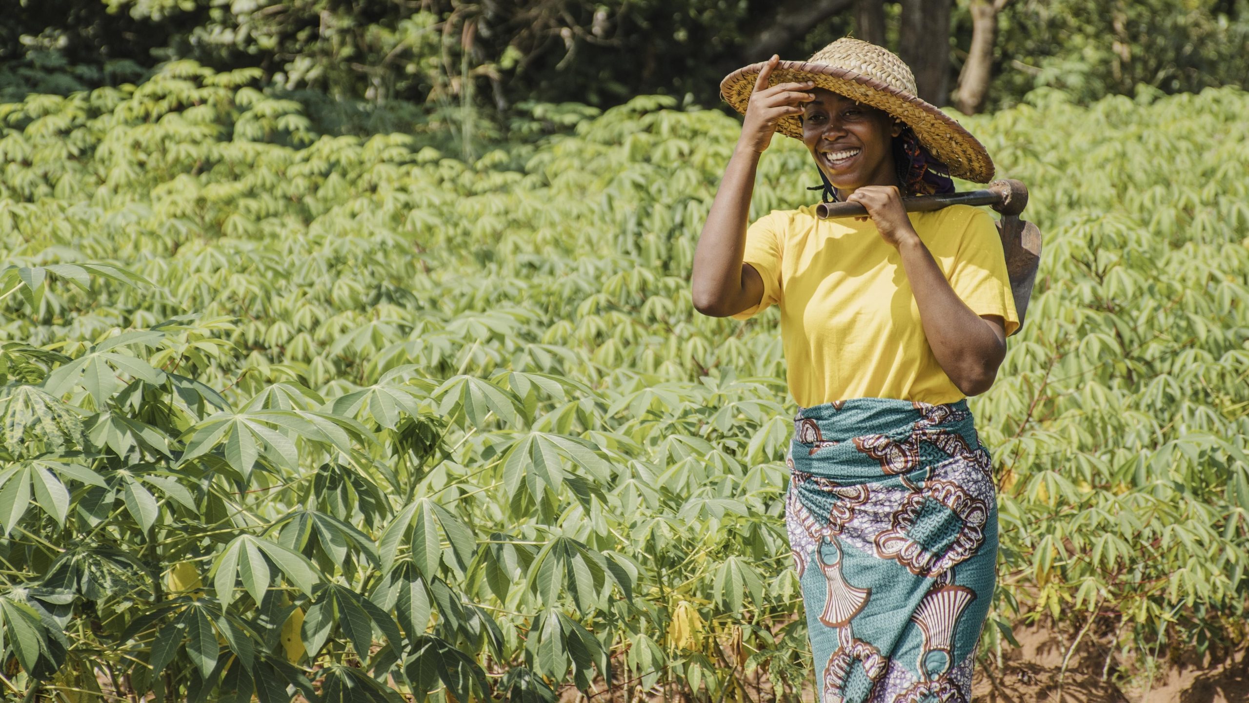 countryside woman out field (1)